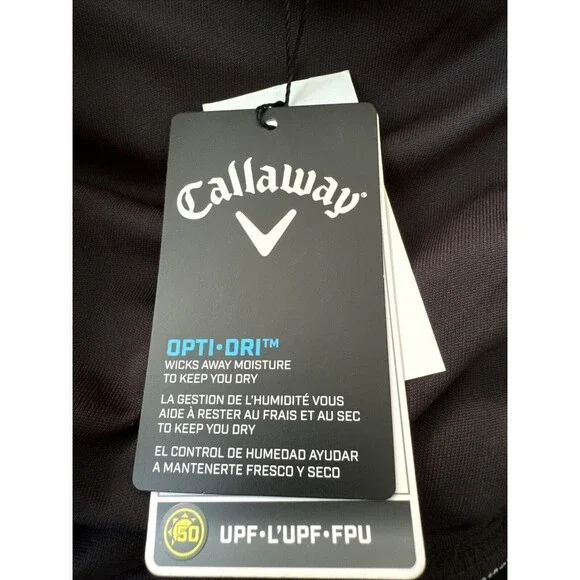 Callaway 16" Hummingbird Print Wrap Golf Skort Size: Medium NWT Women's GR - Picture 5 of 12